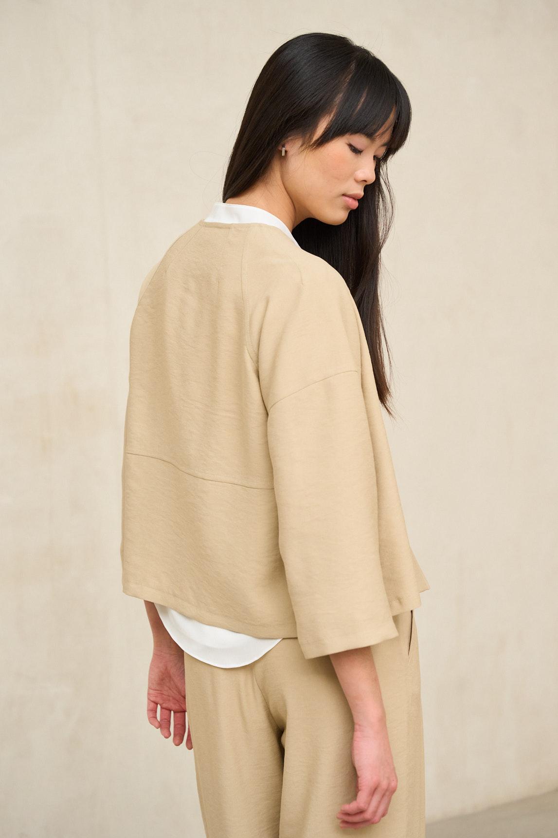 Chaqueta Selene beige