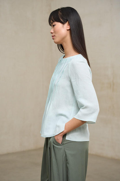 Blusa Évania verde claro