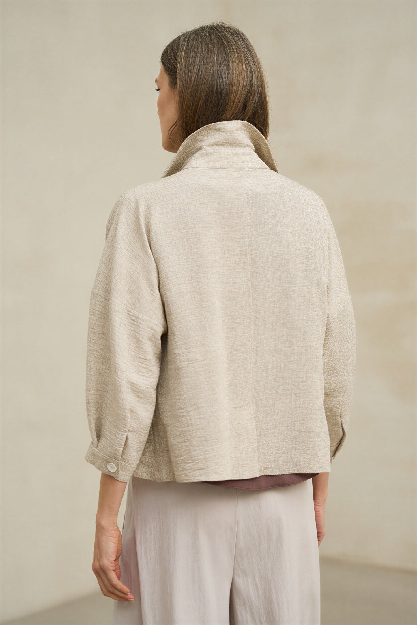 Chaqueta Lise crudo
