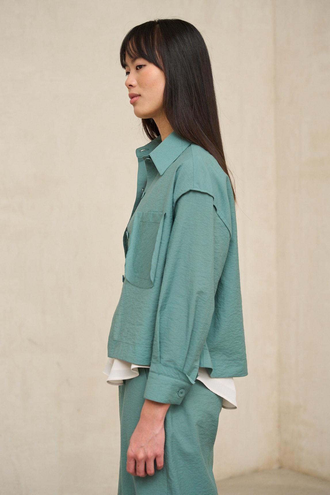 Chaqueta Brisa turquesa