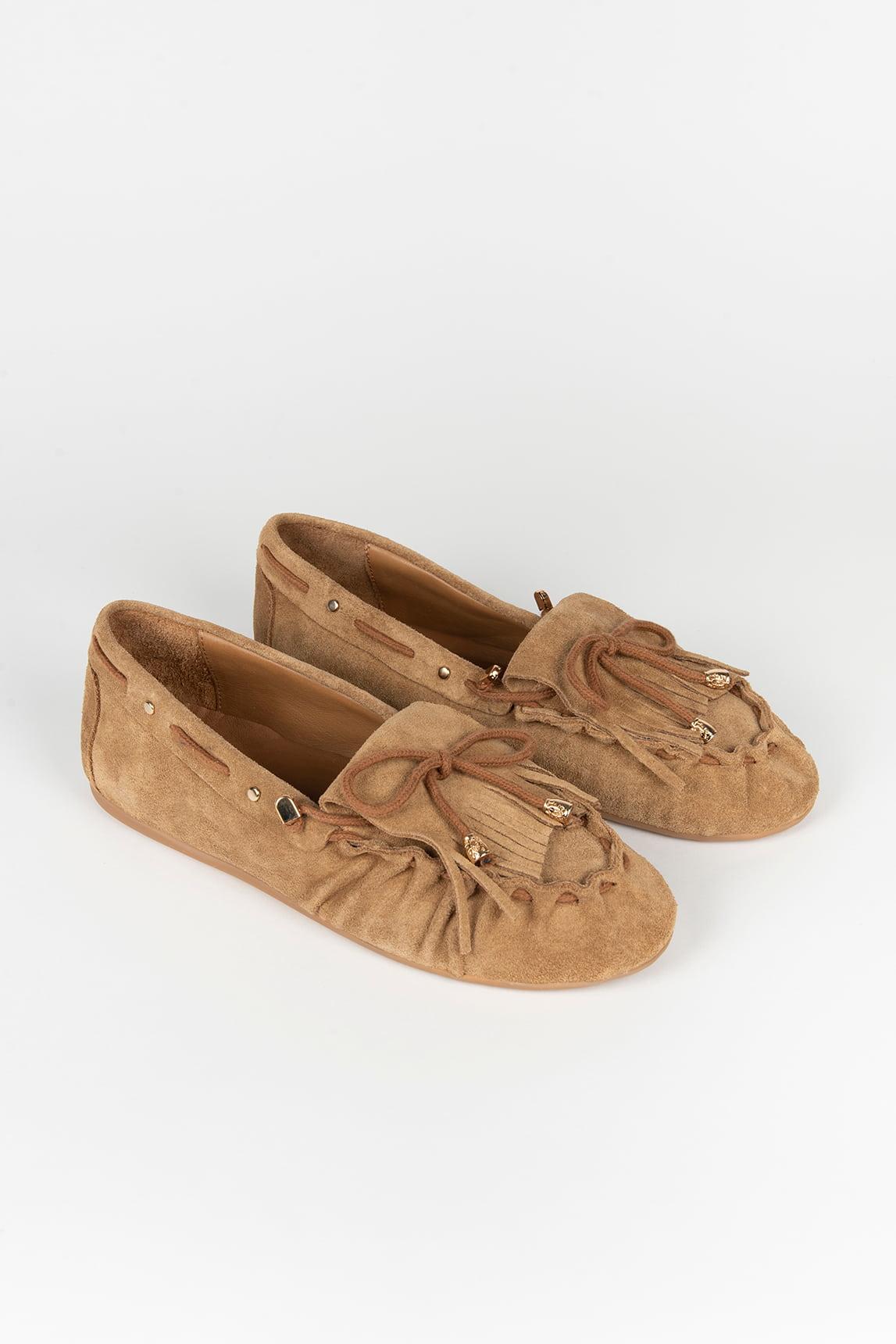Mocasín Flecco camel
