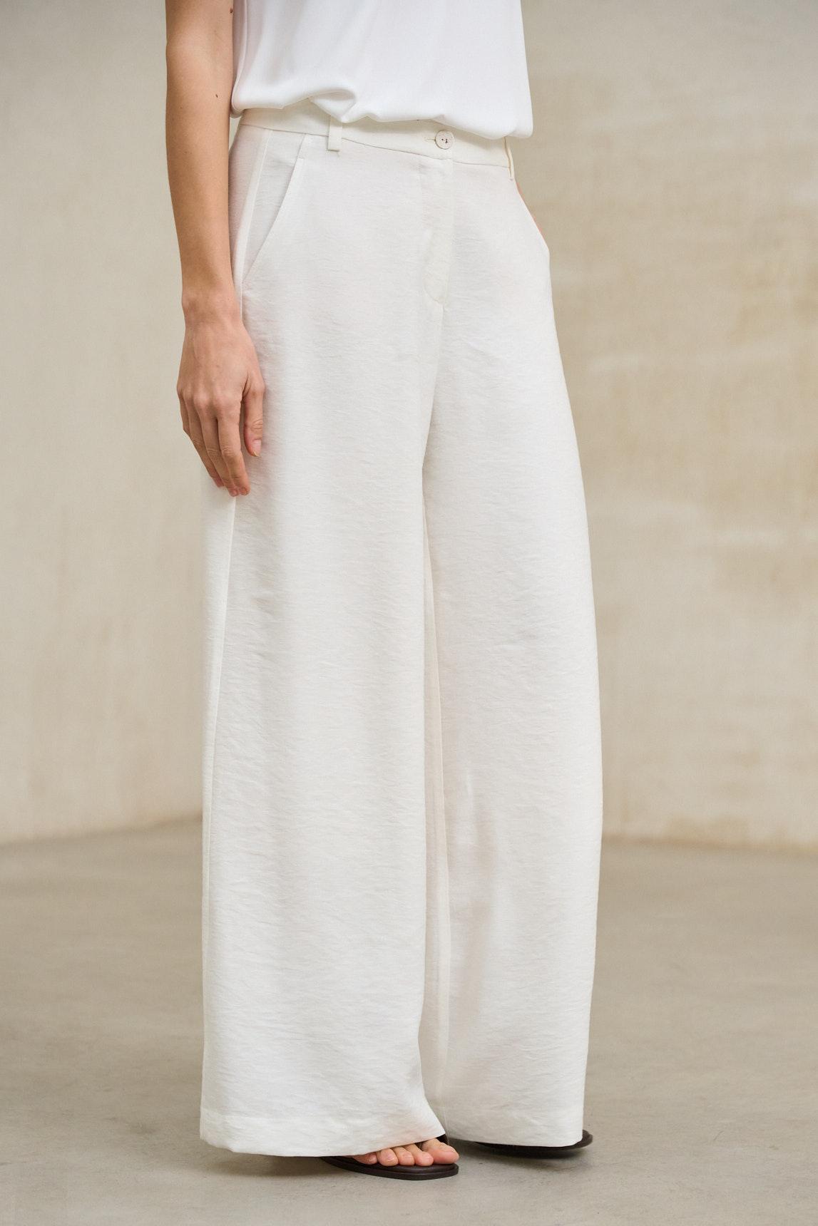 Pantalón Lysel blanco roto