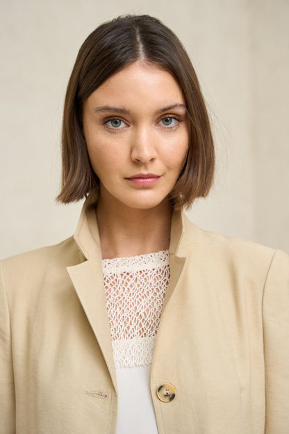 Chaqueta Elira beige