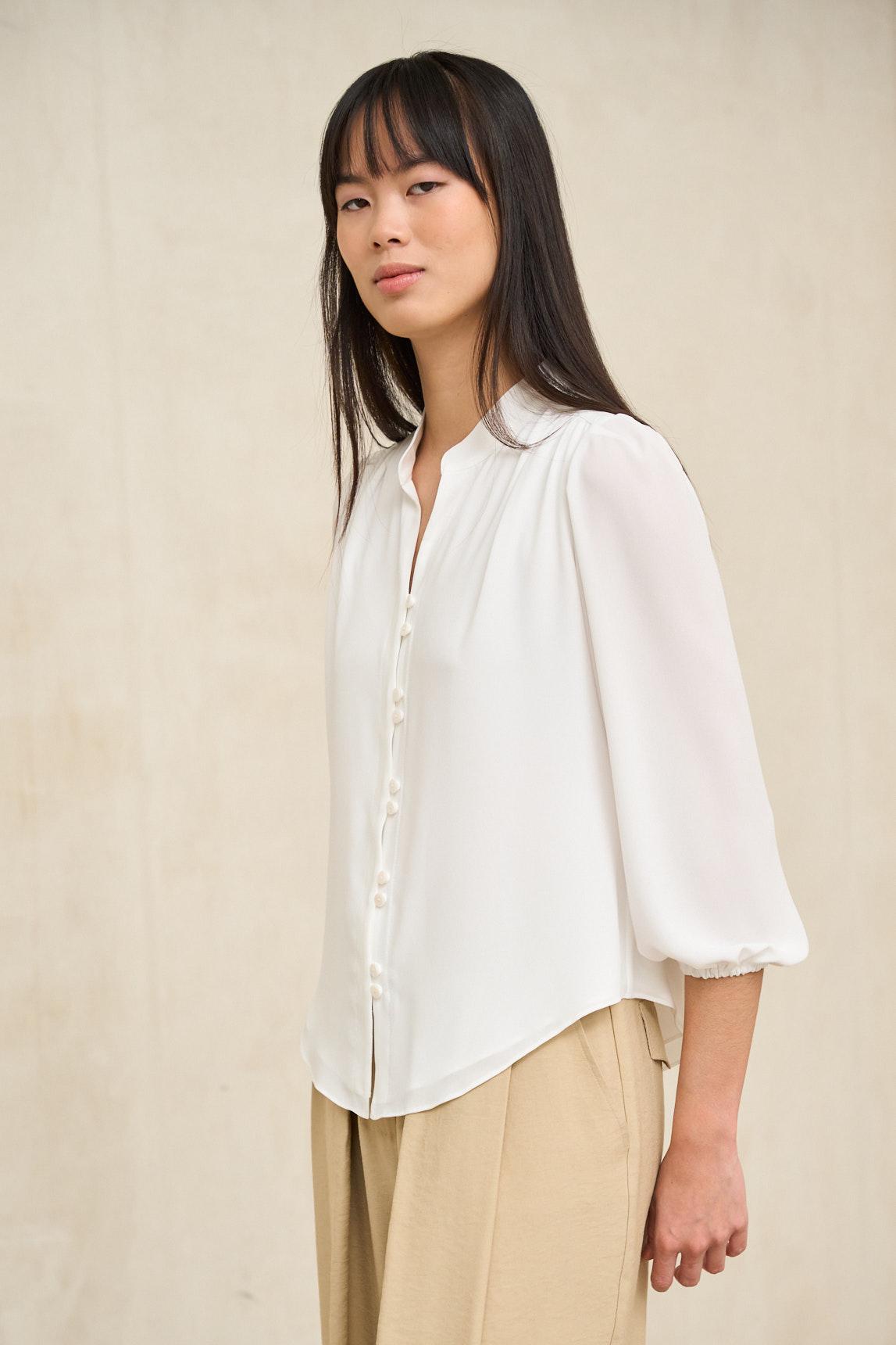Camisa Elviane blanco