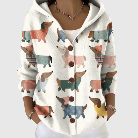 Sudadera con capucha de diseño relajado