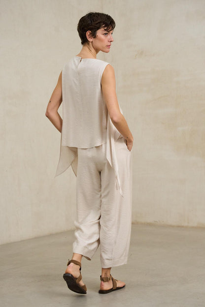 Blusa Alma crudo