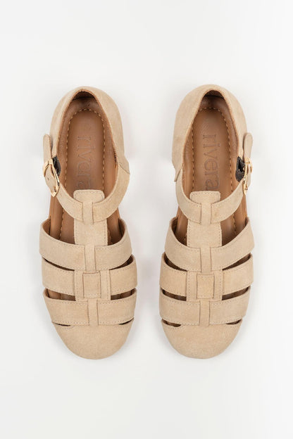Sandalia Alhena beige