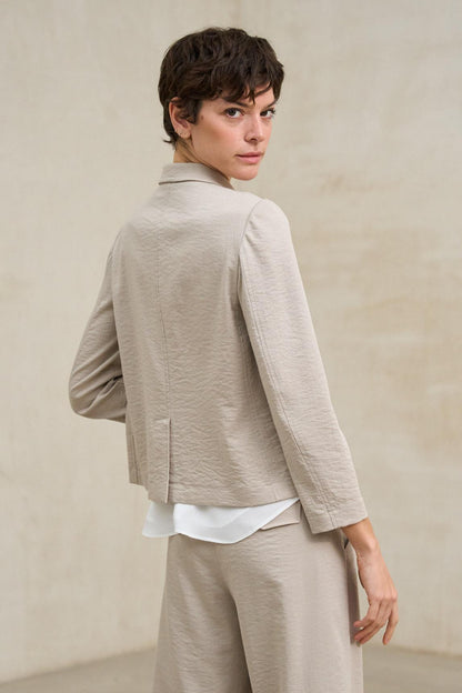 Chaqueta Alva piedra