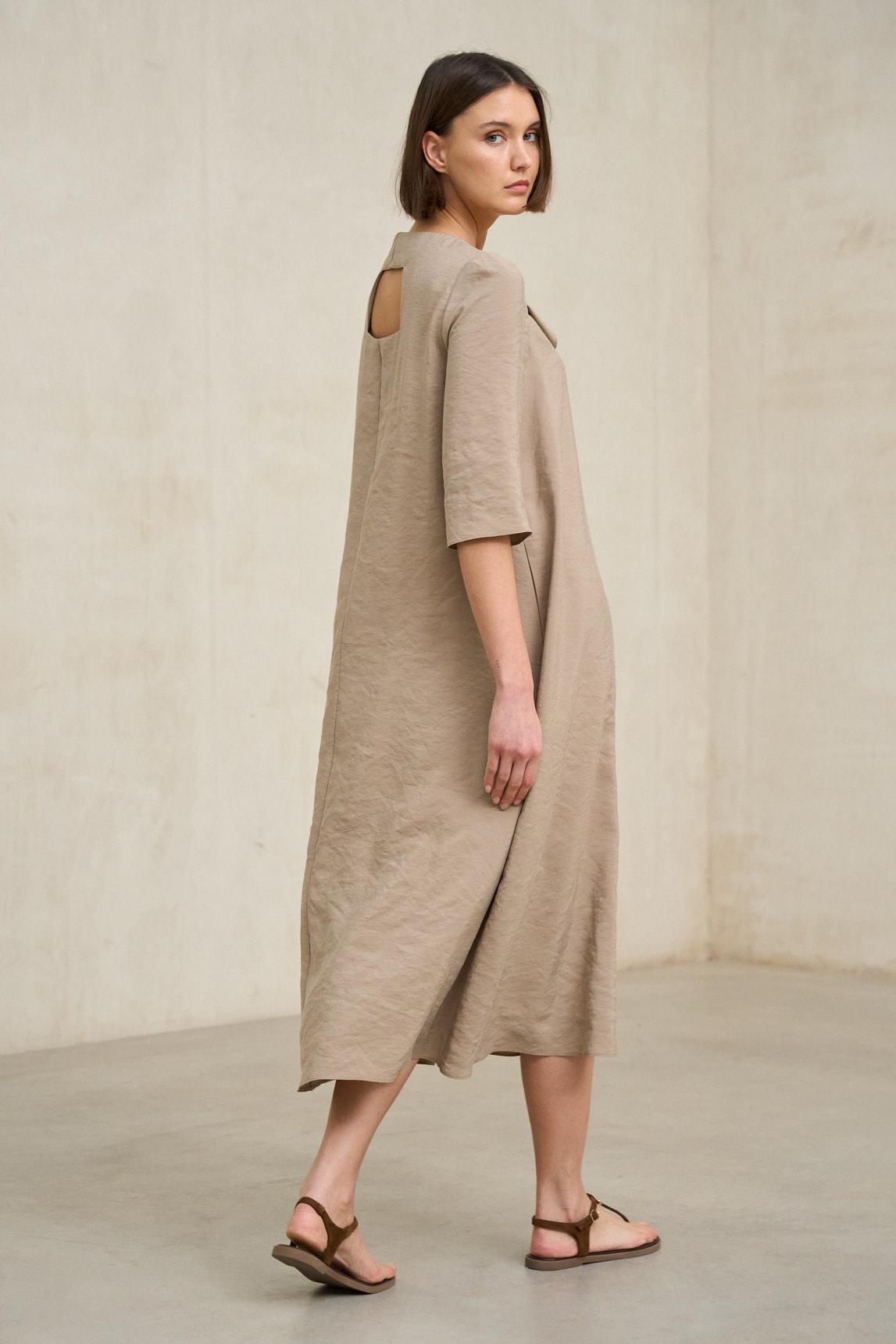 Vestido Lurien topo