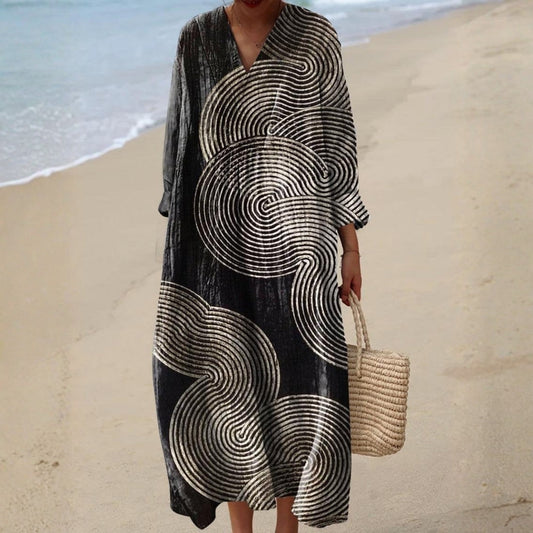 Julia - Vestido de Patchwork Bohemio