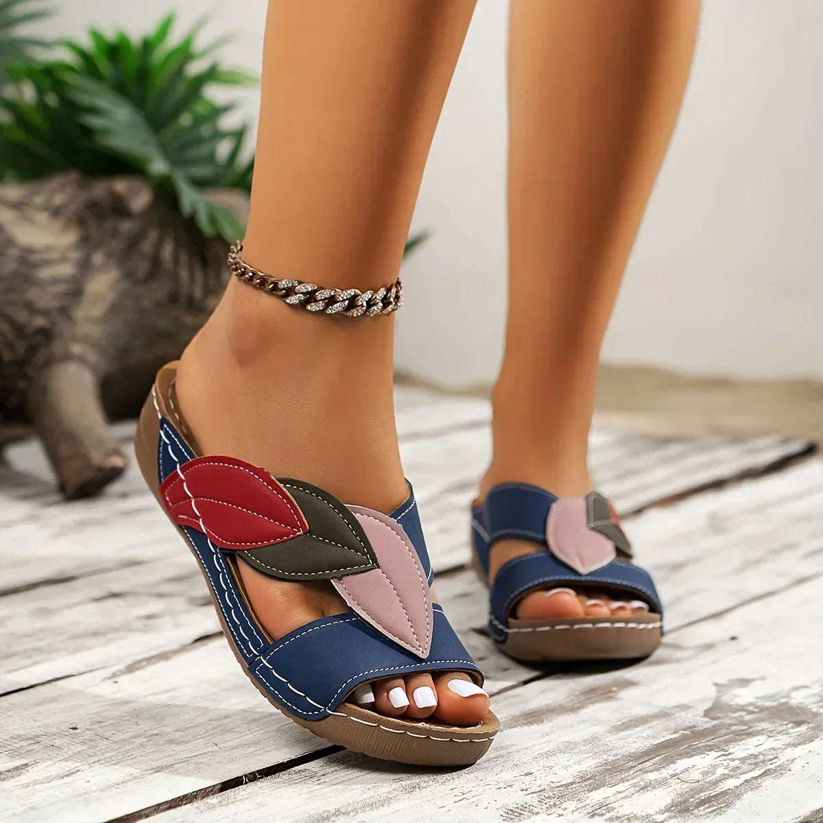 Serena - Sandalias Slip-On