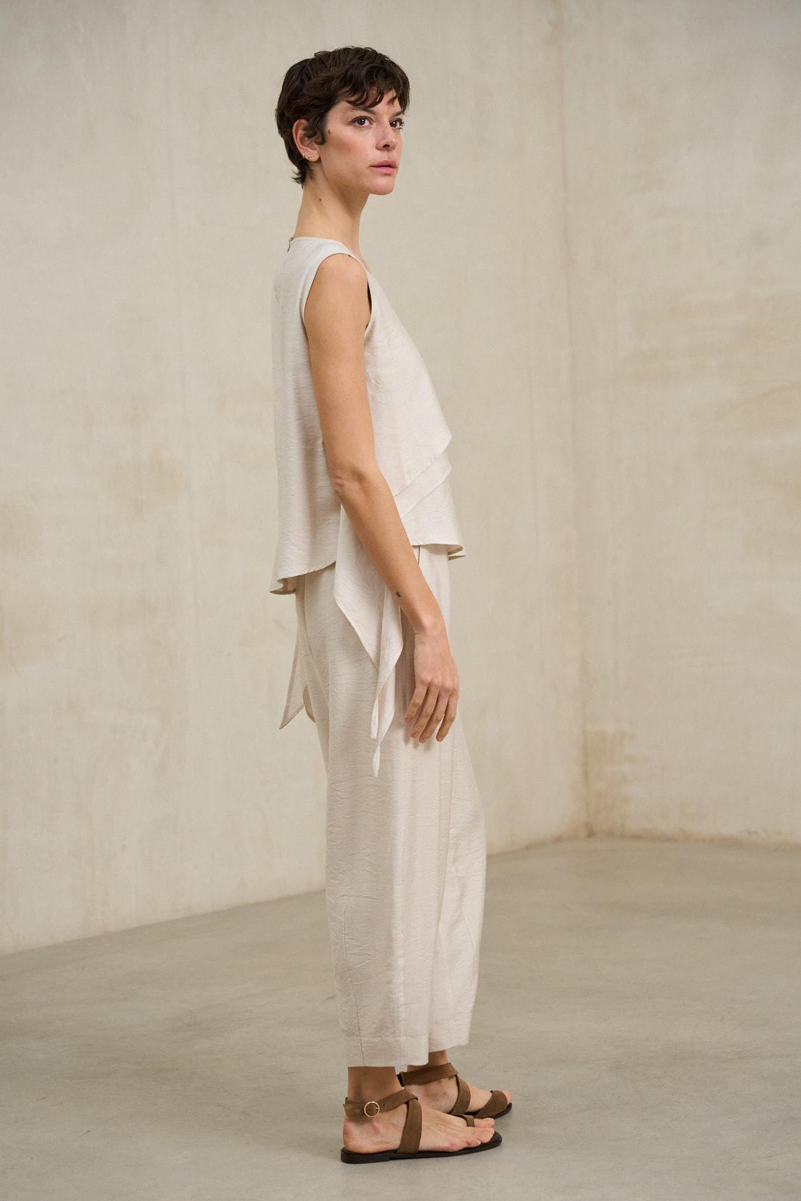 Blusa Alma crudo