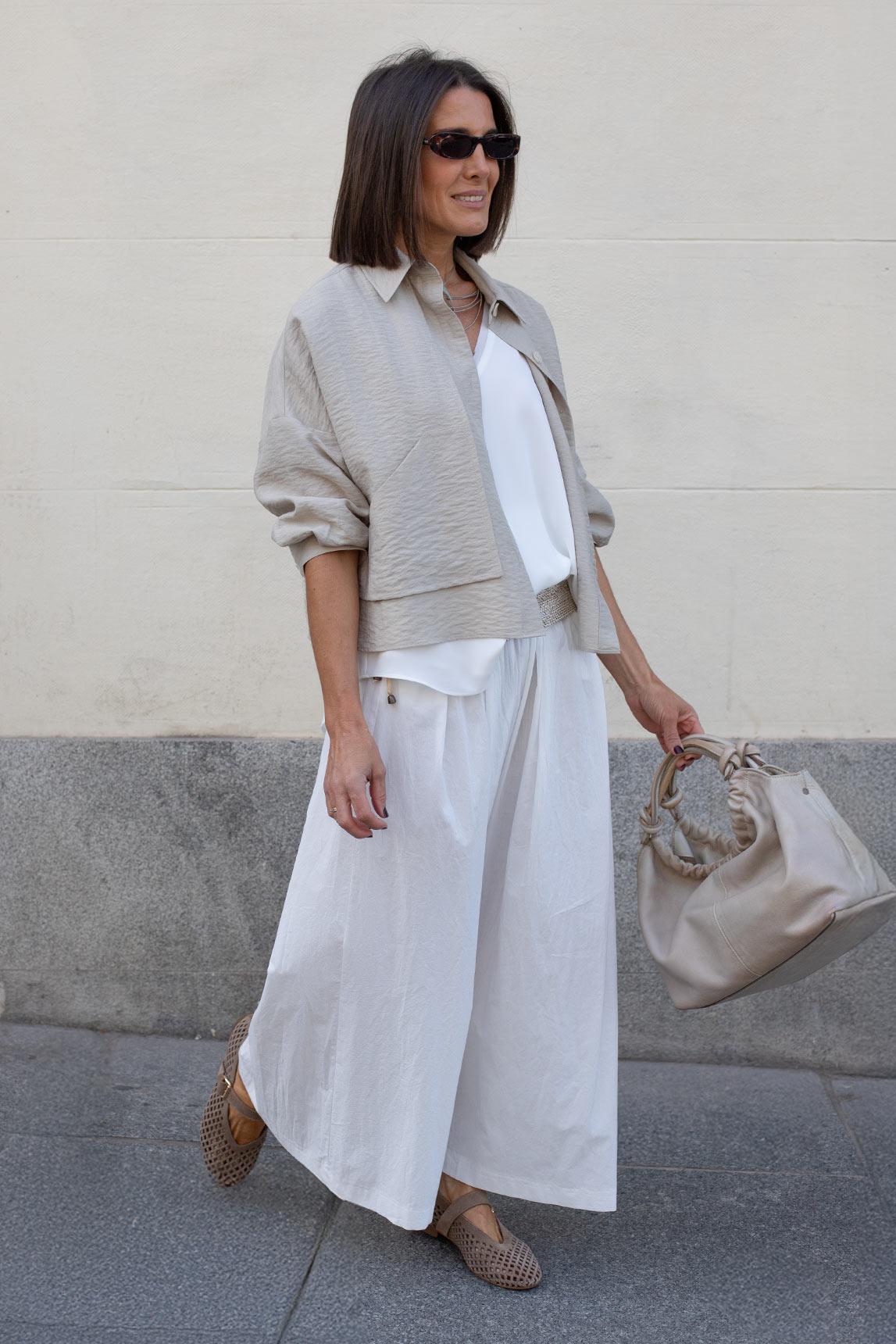 Pantalón Drift blanco