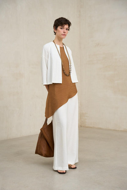 Chaqueta Aunia Blanco Roto