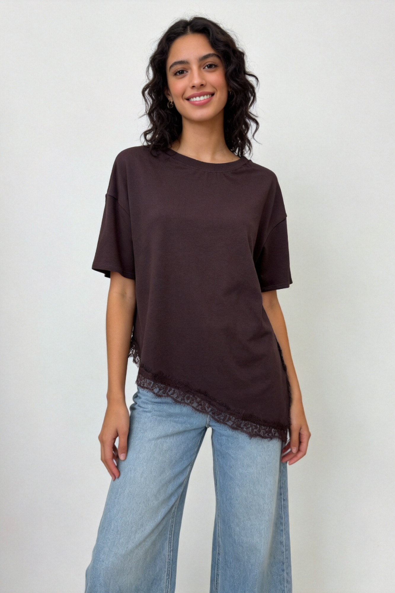 CAMISETA ARMONIAS ENCAJE