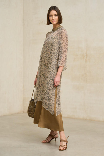 Vestido Odine camel