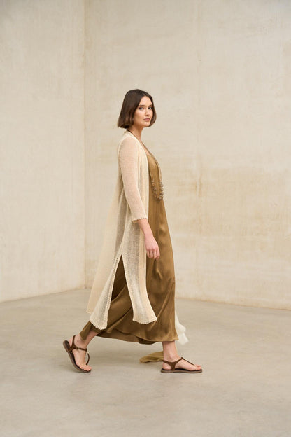 Levita de punto Avenel beige