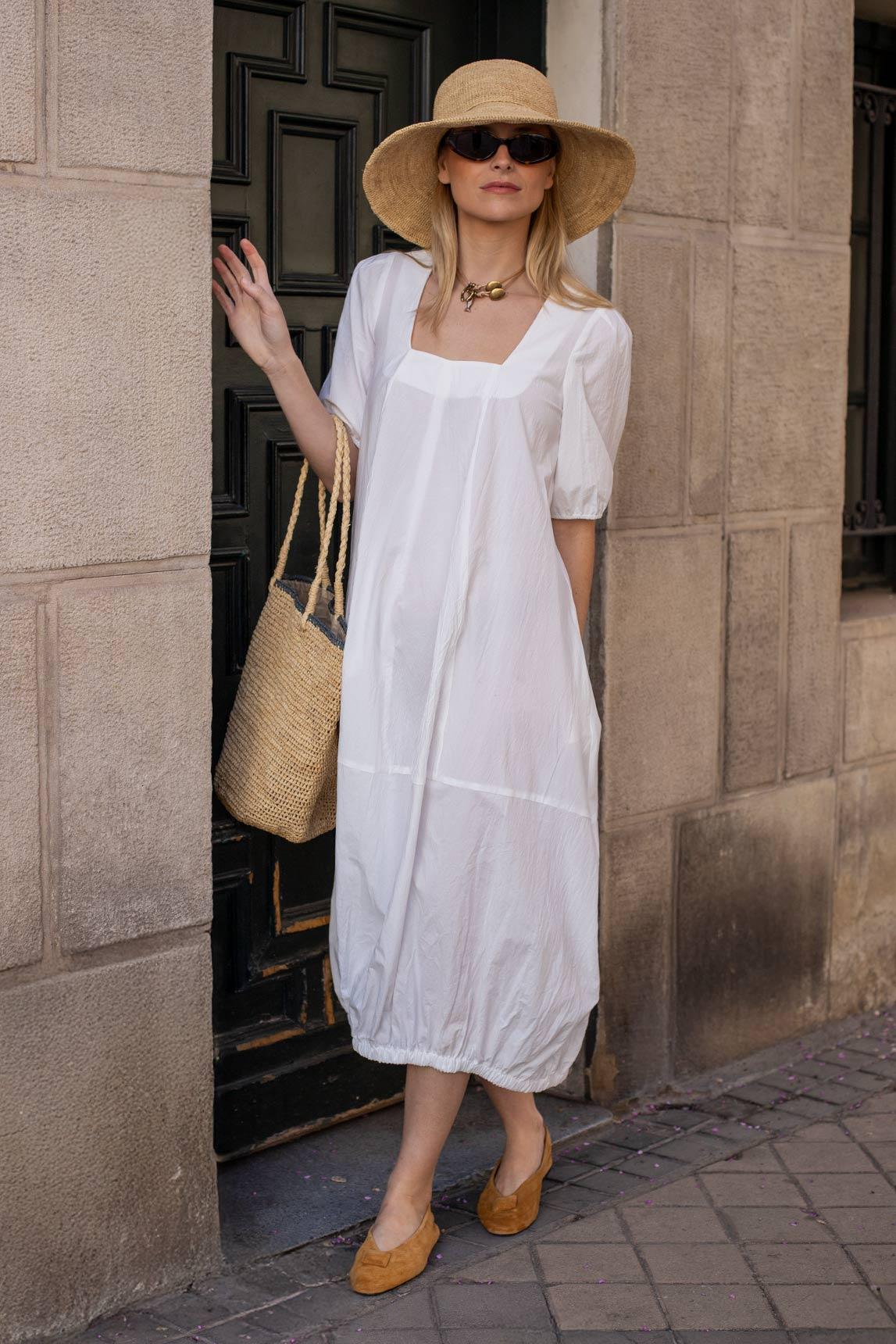 Vestido Zarela blanco