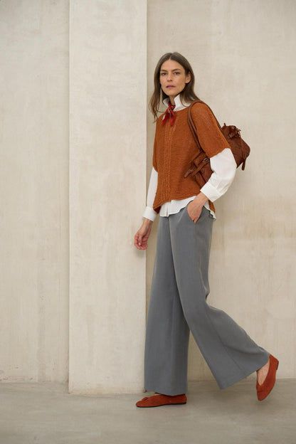 Pantalón Lysel gris oscuro