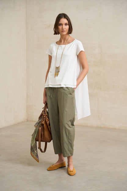 Pantalón Ligne caqui