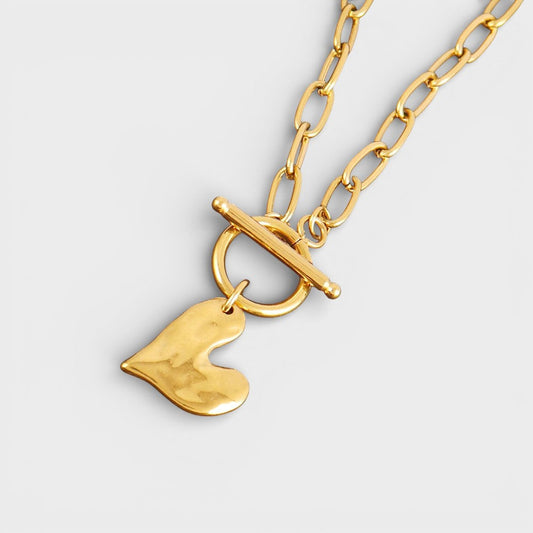 Rocío™ | Collar corazón artesanal