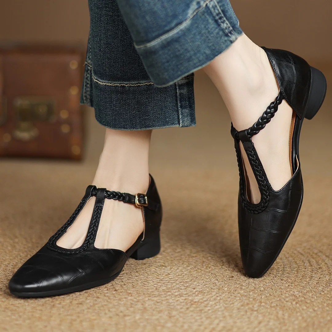 Risla - Zapatos Mary Jane Bebés con Tira T-Bar para Mujer