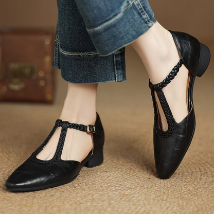 Risla - Zapatos Mary Jane Bebés con Tira T-Bar para Mujer