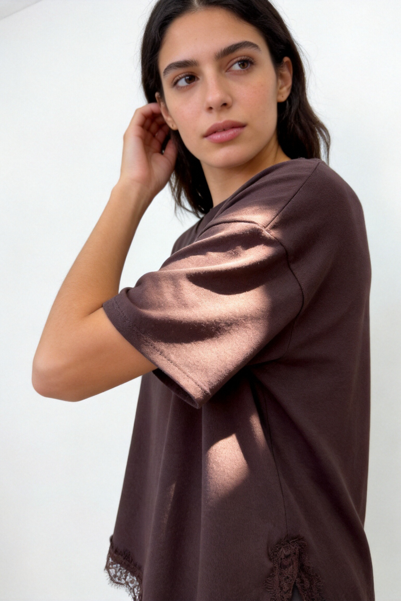 CAMISETA ARMONIAS ENCAJE