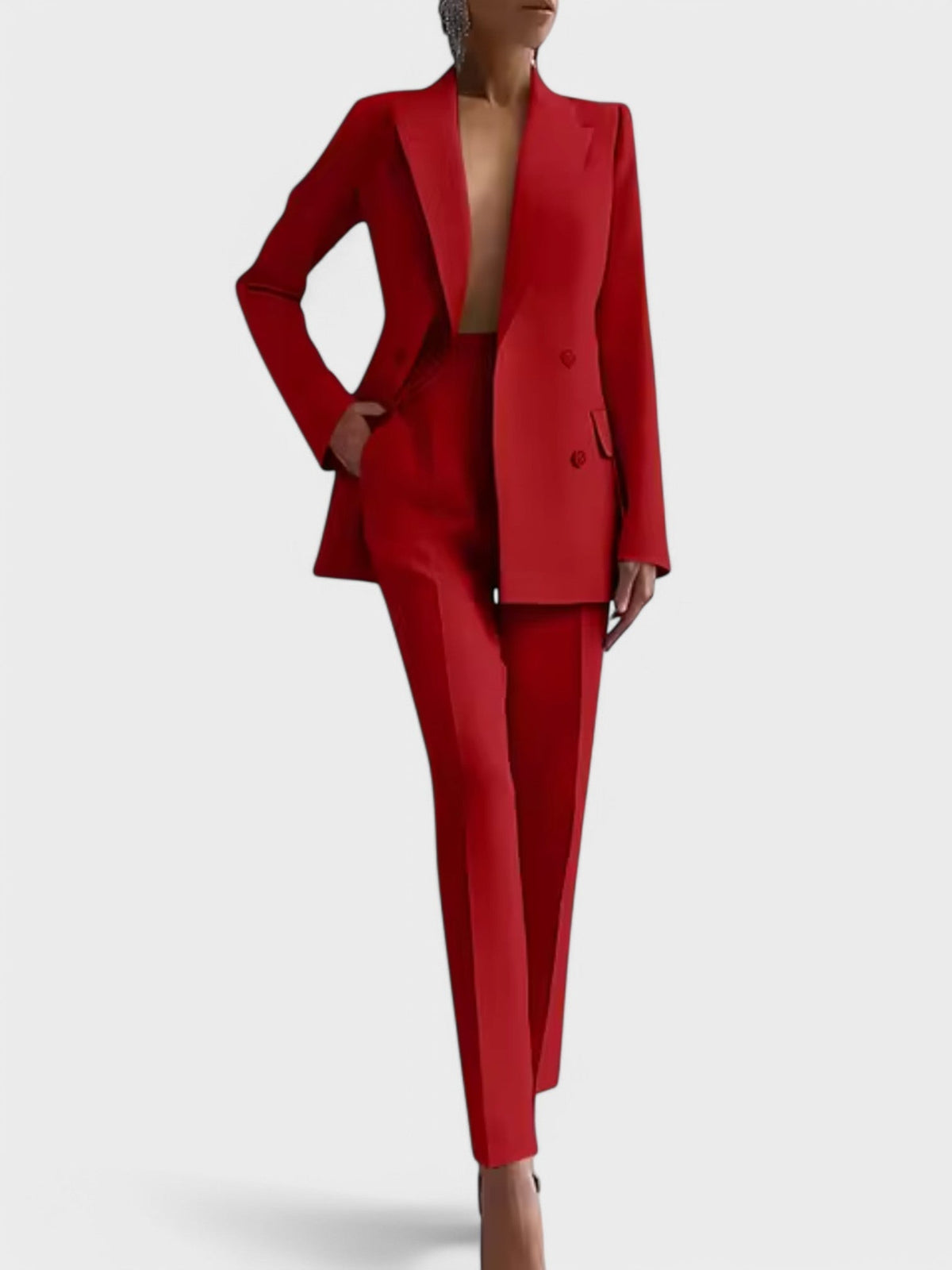 Olivia - Conjunto de Blazer y Pantalones