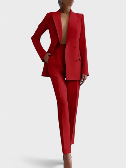 Olivia - Conjunto de Blazer y Pantalones
