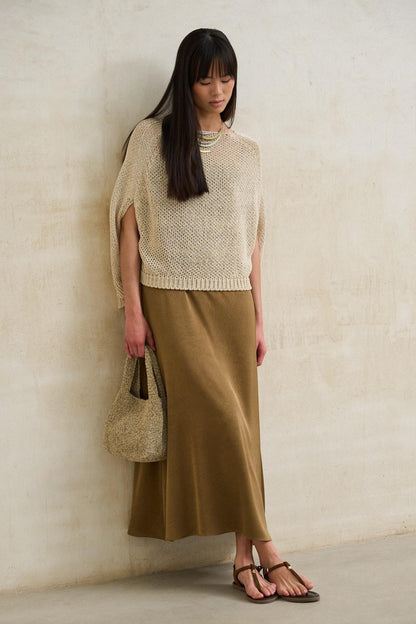 Vestido Odine camel