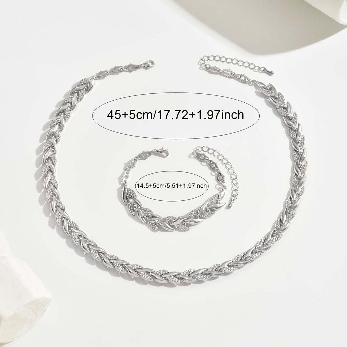 Aurora™ | Conjunto artesanal de collar y pulsera