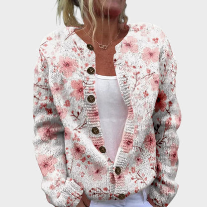 Sofía - Cárdigan Floral Otoñal