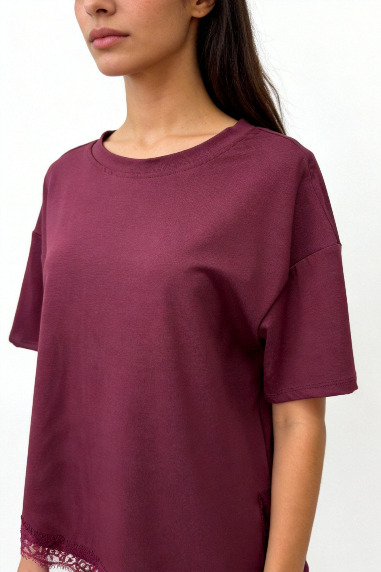 CAMISETA ARMONIAS ENCAJE