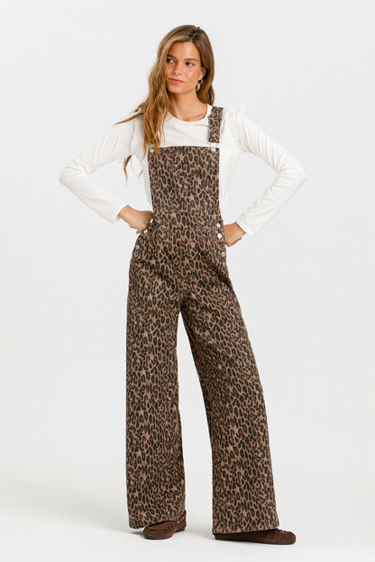 PETO RELAXED FIT LEOPARDO