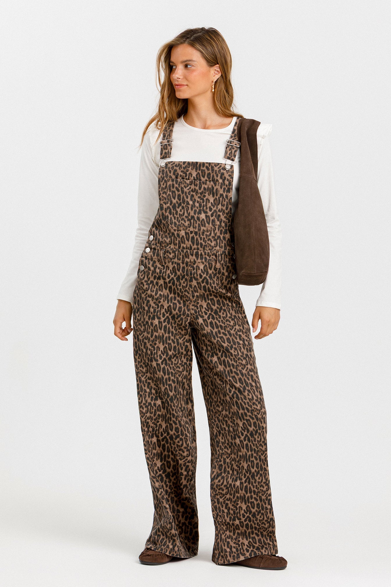 PETO RELAXED FIT LEOPARDO