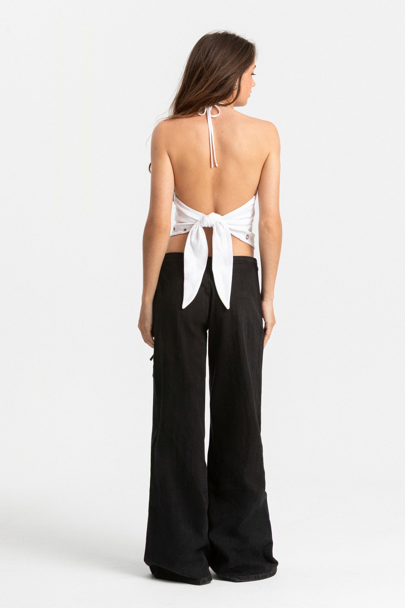 TOP ALGODON EYELETS PAÑUELO