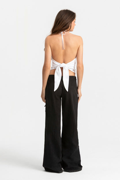 TOP ALGODON EYELETS PAÑUELO