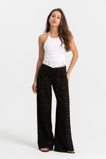 TOP ALGODON EYELETS PAÑUELO