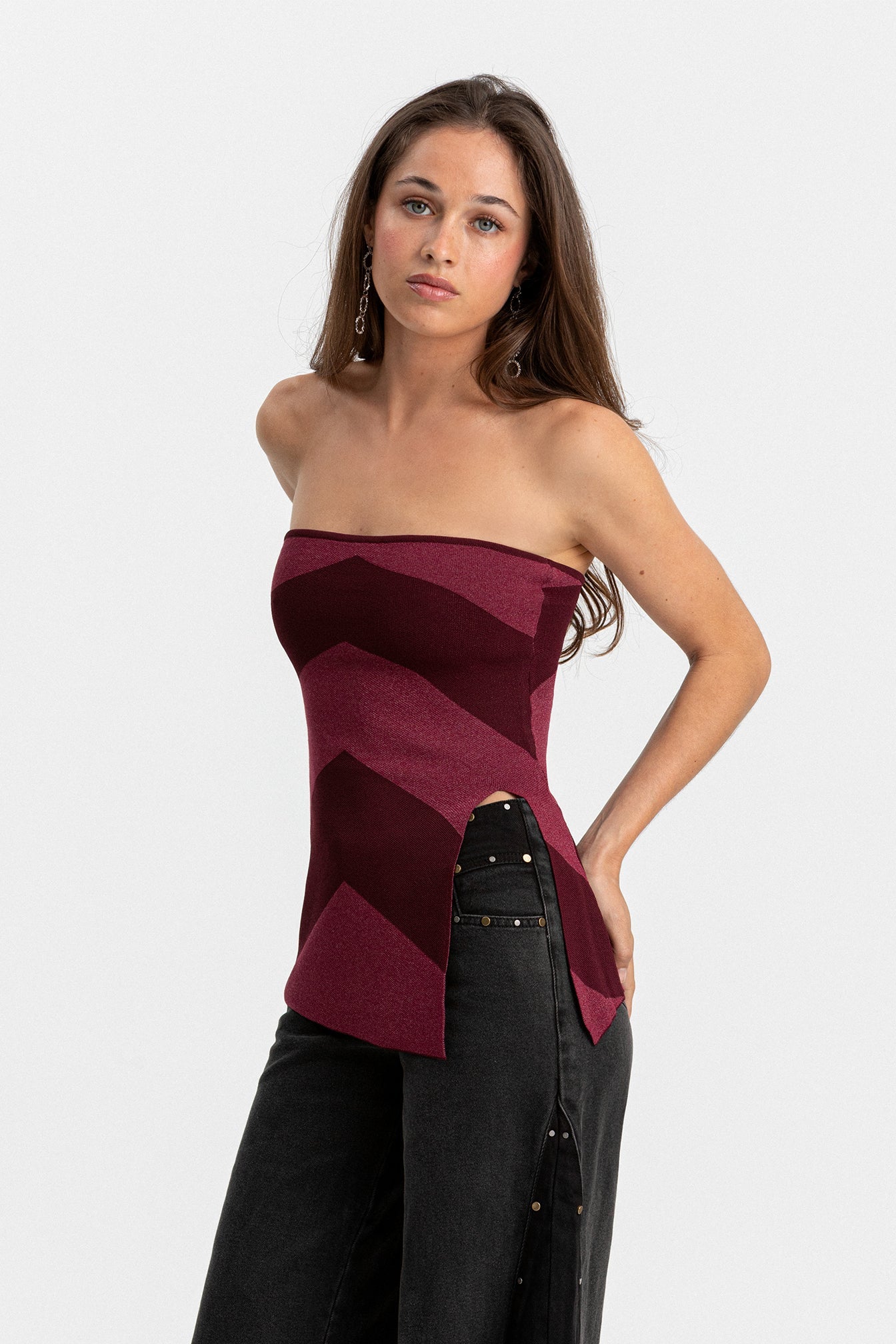 TOP BANDEAU LUREX