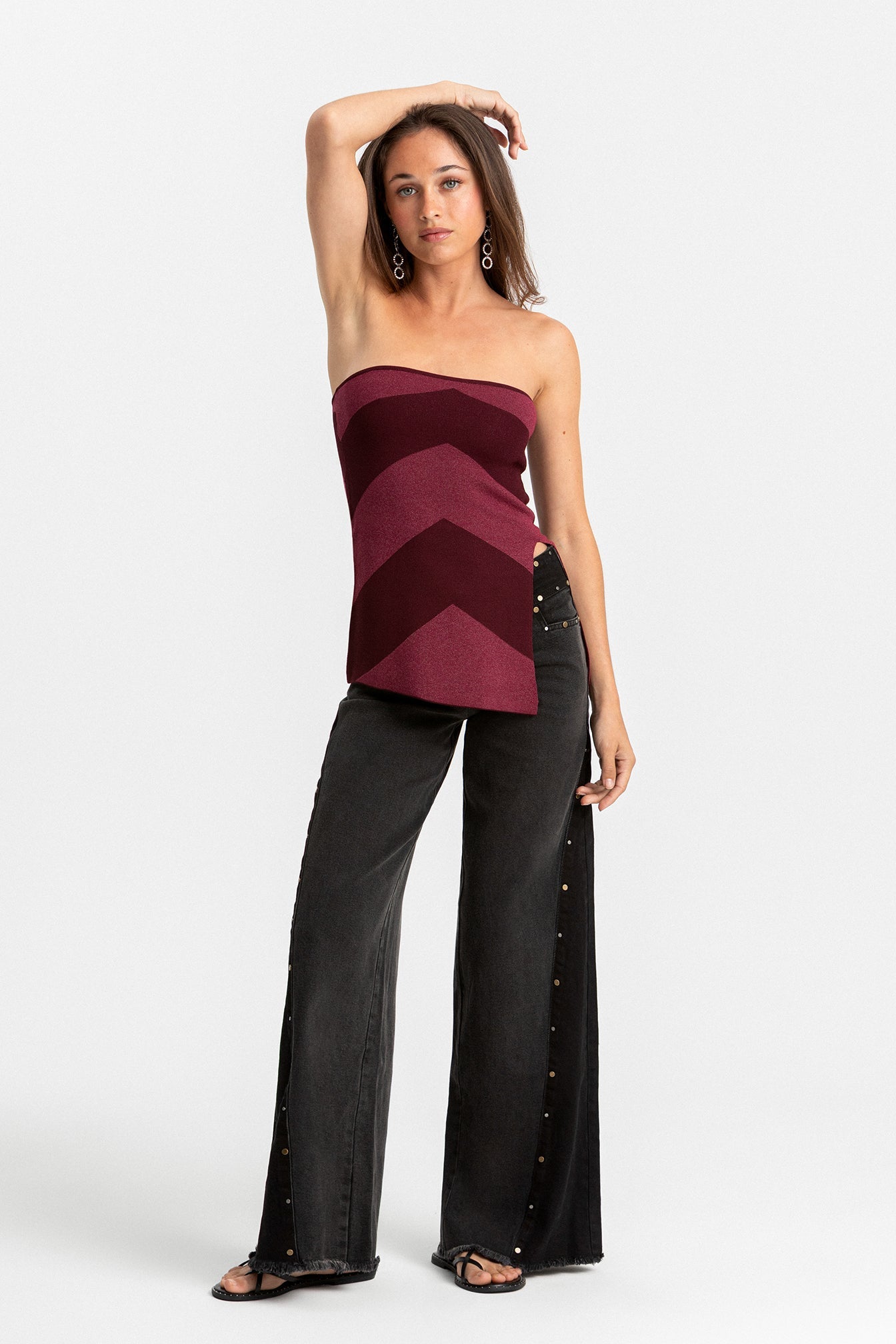 TOP BANDEAU LUREX