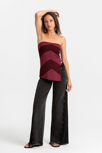 TOP BANDEAU LUREX