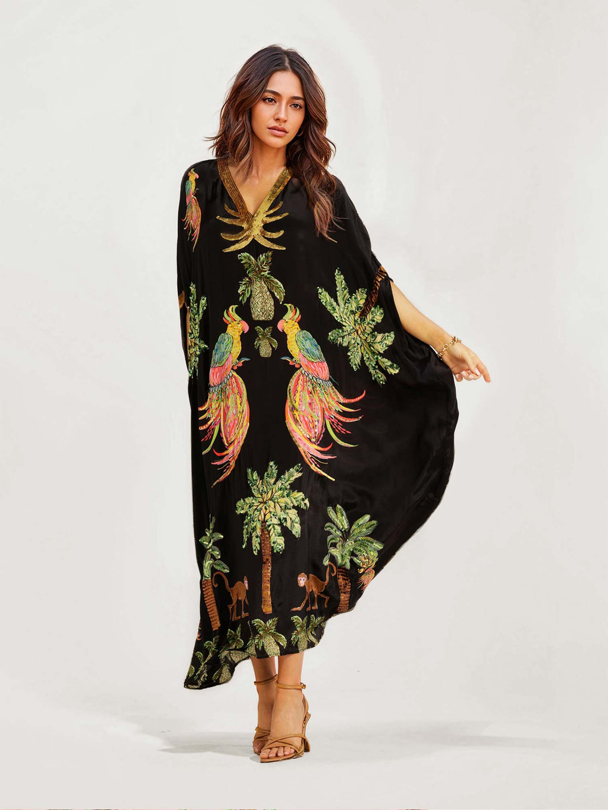 Alejandra - Vestido Largo Estampado