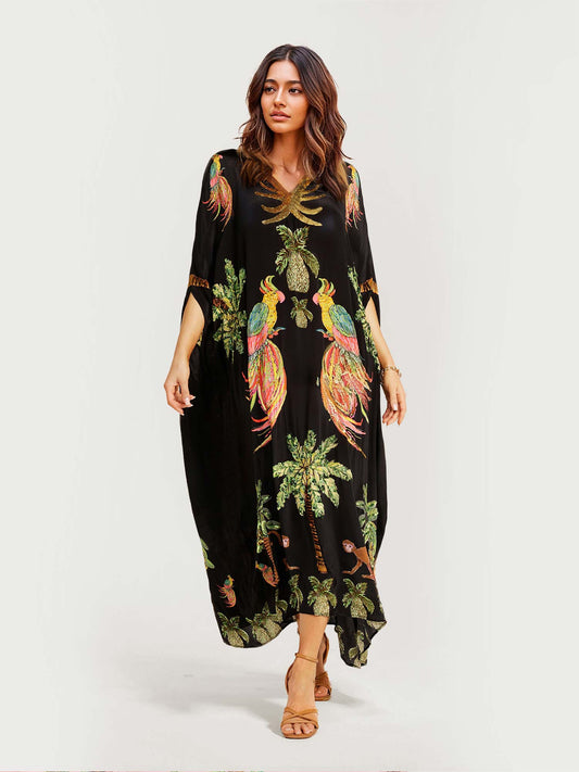 Alejandra - Vestido Largo Estampado