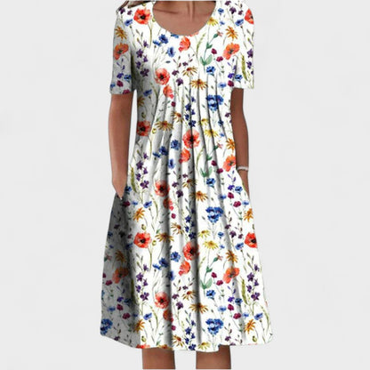 Paloma - Vestido Midi con Capas