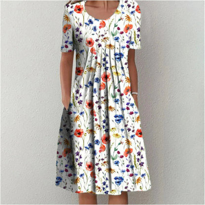 Paloma - Vestido Midi con Capas