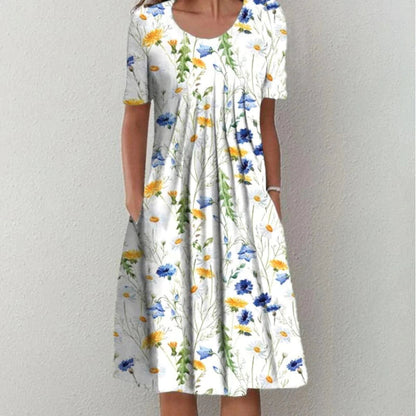 Paloma - Vestido Midi con Capas