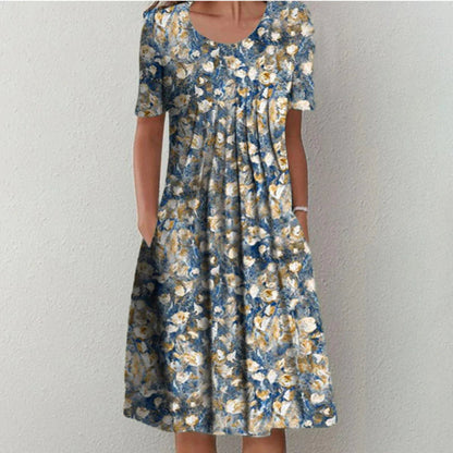 Paloma - Vestido Midi con Capas