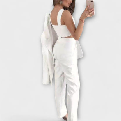 Sara - Conjunto de Blazer de 3 Piezas