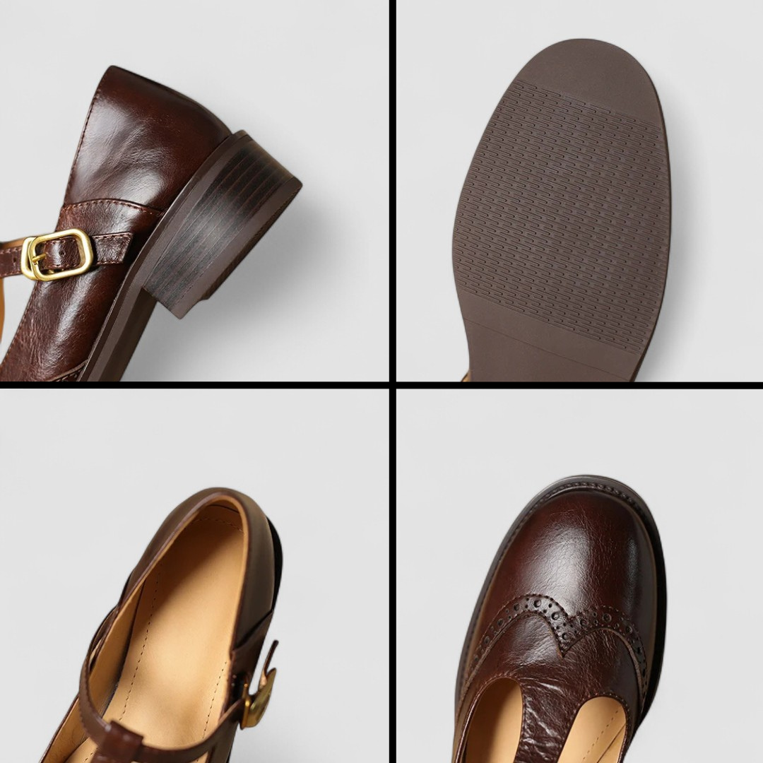 Olyssiah - Zapatos ortopédicos Mary Jane para mujer